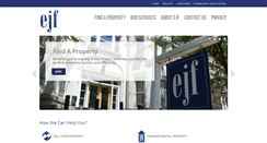 Desktop Screenshot of ejfrealestate.com